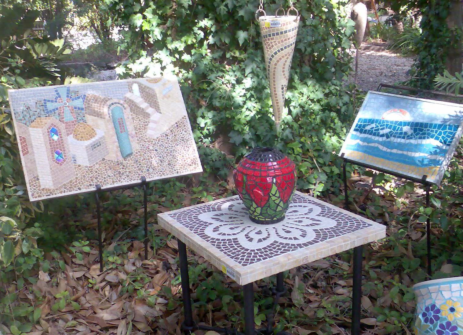 פינתנו בתערוכת "אמנות בטבע" 2009