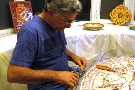 פעילות עם הילדים בגן הלאומי - ציפורי 2008