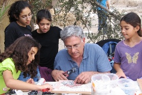 פעילות עם הילדים - פסטיבל ציפורי 2008